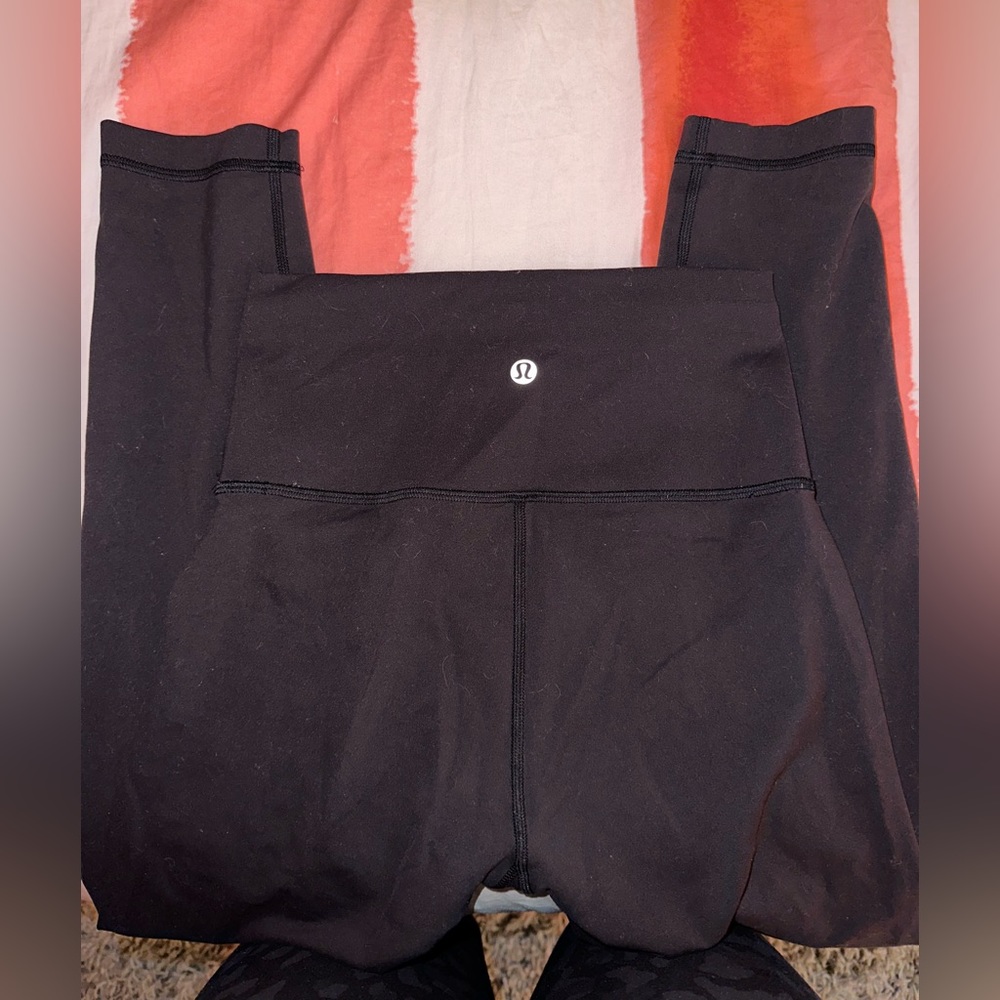 Lululemon Wunder under leggings (black) size 4